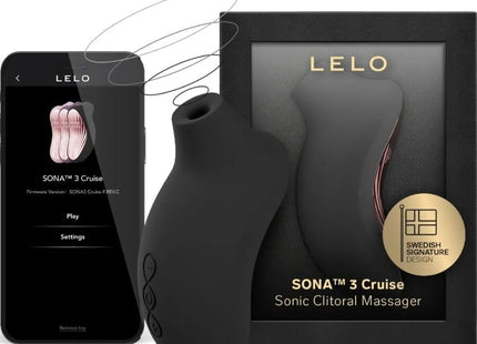 LELO - SONA 3 CRUISE SONIC KLITORALSAGER SCHWARZ - NEGRO