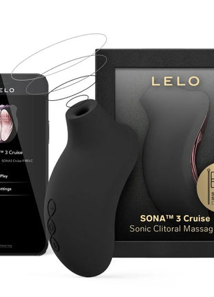 LELO - SONA 3 CRUISE SONIC KLITORALSAGER SCHWARZ - NEGRO