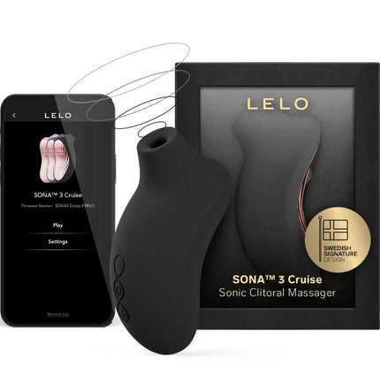 LELO - SONA 3 CRUISE SONIC KLITORALSAGER SCHWARZ - NEGRO