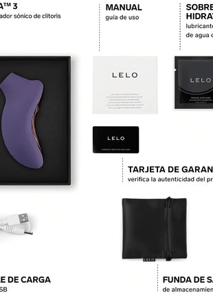 LELO – SONA 3 Sonic Klitorissauger - Klitorissauger mit Vibration