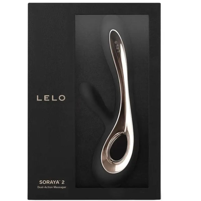LELO - SORAYA 2 SCHWARZER KANINCHENVIBRATOR - Rabbit-Vibratoren