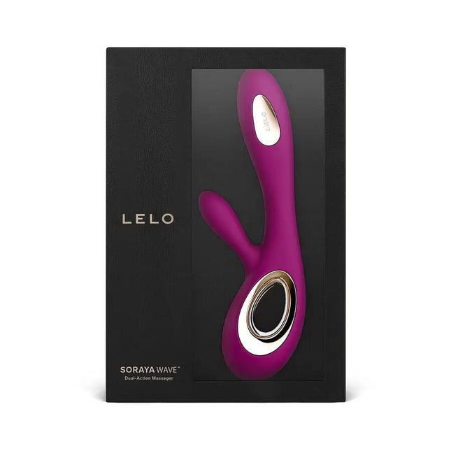LELO - SORAYA WAVE VIBRATOR RABBIT DEEP ROSE - Rabbit-Vibrator