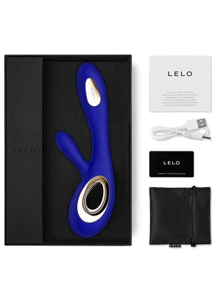 LELO - SORAYA WAVE VIBRATOR RABBIT MITTERNACHTBLAU - Rabbit-Vibrator