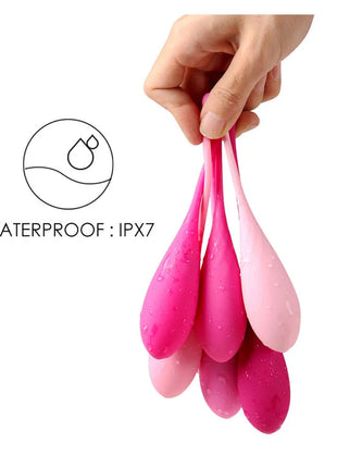 LESLIE - KEGEL FIT PELVIC - MUSCLE TRAINING SET - 6 STÜCKE - Liebeskugeln