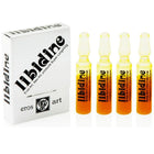 Weiße box mit vier amberfarbenen libidine ampullen zur steigerung von libido und vitalität mit vitamin b12 und ginkgo biloba