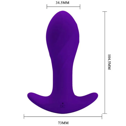 LILAC ANAL-VIBRATOR - Analplug