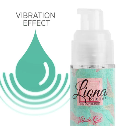 LIONA BY MOMA - FLÜSSIGER VIBRATOR LIBIDO GEL 15 ML - Vibrationseffekt