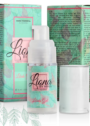 LIONA BY MOMA - FLÜSSIGER VIBRATOR LIBIDO GEL 15 ML - Vibrationseffekt