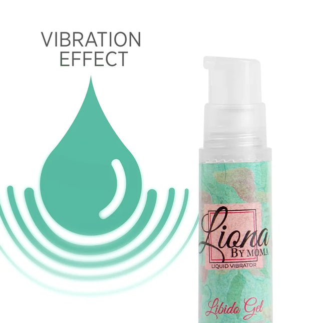 LIONA BY MOMA - FLÜSSIGER VIBRATOR LIBIDO GEL 6 ML - Vibrationseffekt