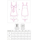Delikates, durchsichtiges rosa nachthemd mit verstellbaren trägern und weichem elastischem material von livco corsetti fashion
