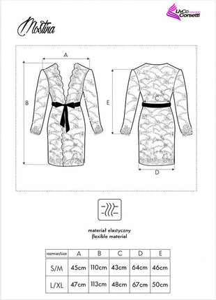 Schwarzes spitzenkleid livco corsetti fashion mostina lc 90641 mit passendem gürtel langen ärmeln und eleganter spitzenkante
