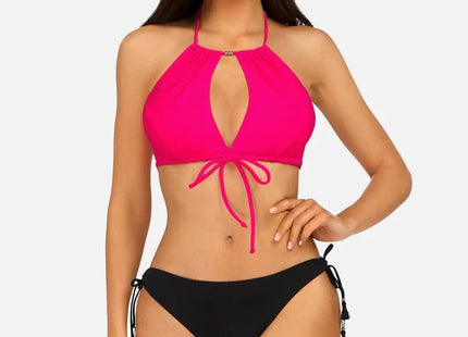 zweiteiliger Badeanzug L1187 von Lorin - 36/70 / Black/Pink - Badeanzug