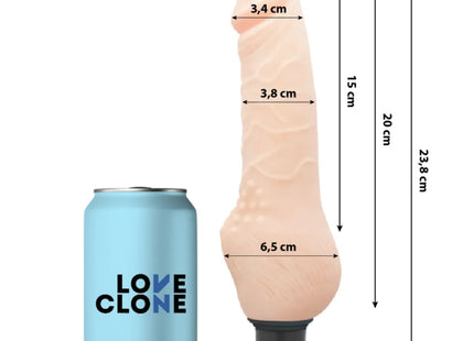 LOVECLONE - DAVEN SELBSTSCHMIERUNG REALISTISCH 23.8 CM -O- 3.8 CM