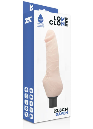 LOVECLONE - DAVEN SELBSTSCHMIERUNG REALISTISCH 23.8 CM -O- 3.8 CM