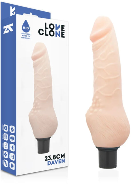 LOVECLONE - DAVEN SELBSTSCHMIERUNG REALISTISCH 23.8 CM -O- 3.8 CM