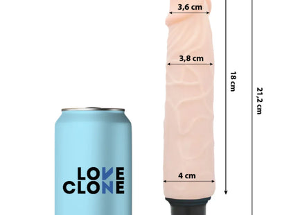 LOVECLONE - FINN SELBSTSCHMIERENDER VIBRATOR 21.2 CM -O- 3.8 CM