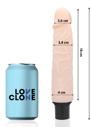 LOVECLONE - FINN SELBSTSCHMIERENDER VIBRATOR 21.2 CM -O- 3.8 CM