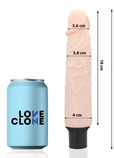 LOVECLONE - FINN SELBSTSCHMIERENDER VIBRATOR 21.2 CM -O- 3.8 CM
