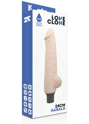 LOVECLONE - HARALD SELBSTSCHMIERENDER VIBRATOR 24 CM -O- 4 CM