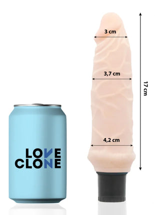 LOVECLONE - IVAR SELBSTSCHMIERENDER VIBRATOR 20 CM -O- 3.7 CM