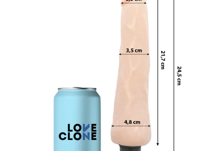 LOVECLONE - RAGNAR SELBSTSCHMIERENDER VIBRATOR 24.5 CM -O- 3.5 CM