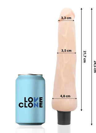 LOVECLONE - RAGNAR SELBSTSCHMIERENDER VIBRATOR 24.5 CM -O- 3.5 CM