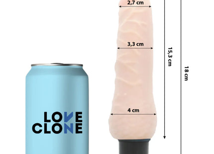 LOVECLONE - SVEN SELBSTSCHMIERENDER VIBRATOR 18.5 CM -O- 3.3 CM