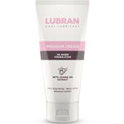 Lubran anal lubricant premium cream in weißer tube mit rosa und dunkelgrauen akzenten mit jojobaöl 50 ml