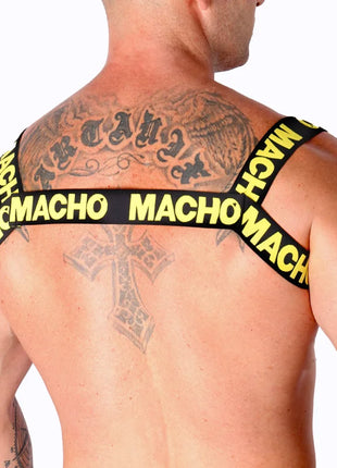 MACHO - DOPPELTER GELBER GURT - Harness