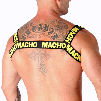 MACHO - DOPPELTER GELBER GURT - Harness