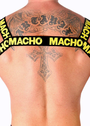 MACHO - DOPPELTER GELBER GURT - Harness