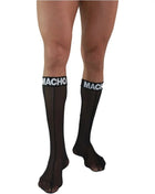 MACHO - DÜNNE SOCKEN EINHEITSGRÖSSE SCHWARZ