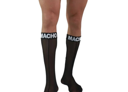 MACHO - DÜNNE SOCKEN EINHEITSGRÖSSE SCHWARZ