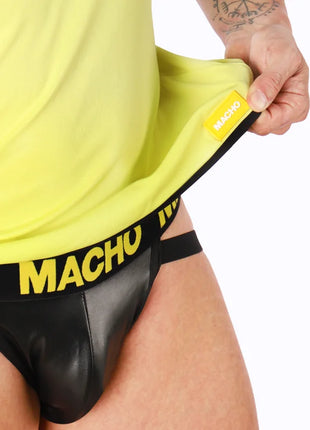 MACHO - GELBES T-SHIRT S/M - Herren T-shirts