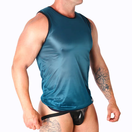 MACHO - GRÜNES T-SHIRT S/M - Herren T-shirts