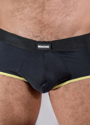 MACHO - MS24A KURZE DUNKELGELBE UNTERHOSE S