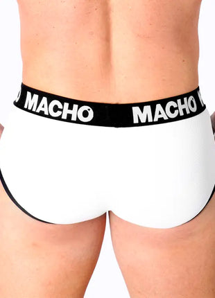 MACHO - MS30BL SLIP WEISS S - Männer Slip
