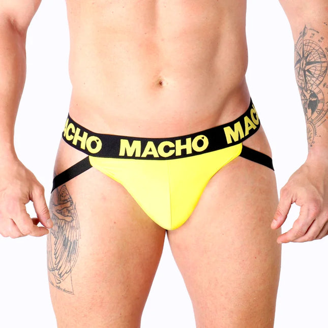 MACHO - MX25A JOCK LYCRA GELB S - M