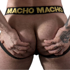 MACHO - MX25AC JOCK GELBES LEDER S - M