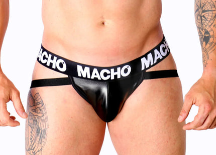 MACHO - MX25NC JOCK SCHWARZES LEDER S - L