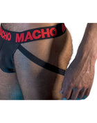 MACHO - MX26X2 JOCK SCHWARZ/ROT S - S