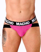 MACHO - MX28FA JOCK GELB S - S / ROSA NEON