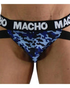 MACHO - MX28MV JOCK MILITARY GREEN S - S / AZUL