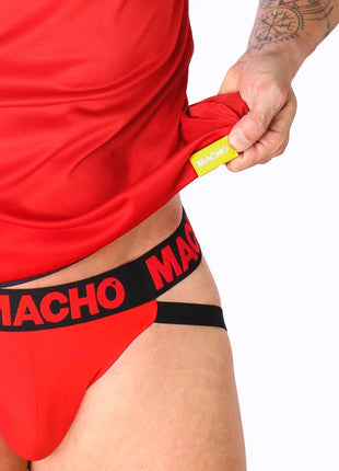 MACHO - ROTES T-SHIRT S/M - Herren T-shirts