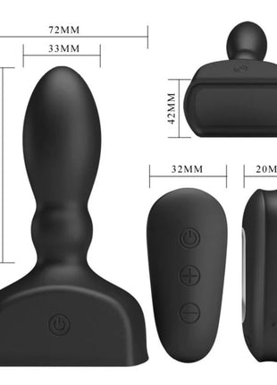 MARRIEL PROSTATATA-VIBRATOR + AUFBLASBAR - Aufblasbar