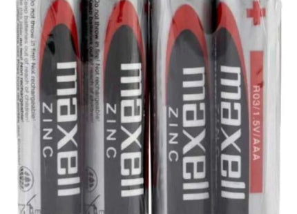 MAXELL - BATTERIE SALINA MANGANESO AAA R03 EINZIEHBAR*4