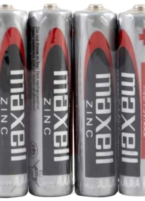MAXELL - BATTERIE SALINA MANGANESO AAA R03 EINZIEHBAR*4