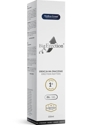 MEDICA GROUP - INTIMGEL FÜR GROSSE EREKTIONEN FÜR MÄNNER 150 ML