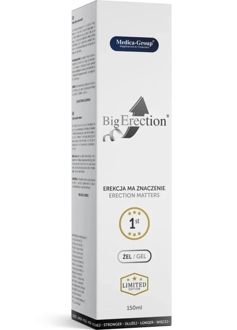 MEDICA GROUP - INTIMGEL FÜR GROSSE EREKTIONEN FÜR MÄNNER 150 ML