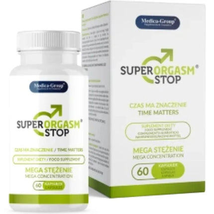 MEDICA GROUP - SUPER ORGASM STOP DELAY FÜR MÄNNER 60 KAPSELN - Verzögerer
